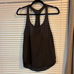 Lululemon Athletica Charcoal Tank Top